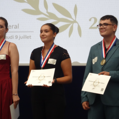 Kyle WEBER ROUF Concours général des métiers